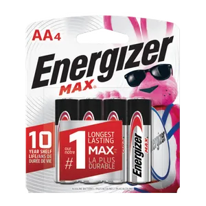 Pila Alkaline Energizer 2 Pares AA